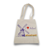 canvas tas Holland molen -  40*30cm