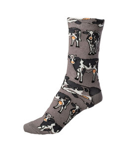 Cow print socks - one size