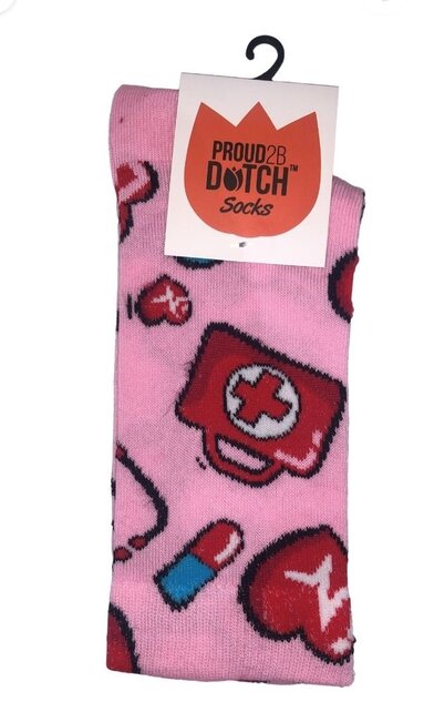 Verpleegster sokken - one size