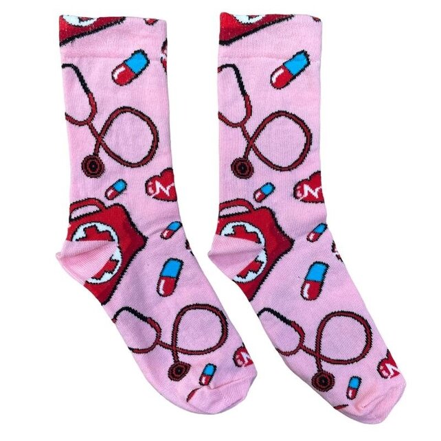 Verpleegster sokken - one size