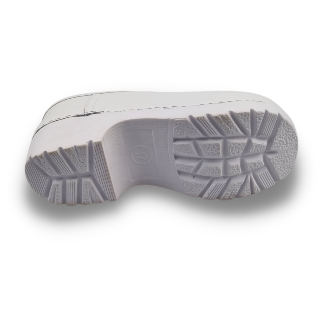 Work clogs - closed heel - PU clogs - White