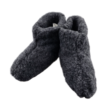 Comfortable Wool Slippers – High Model Anthracite