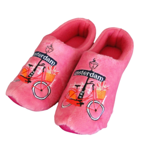 Holland slippers bicycle pink