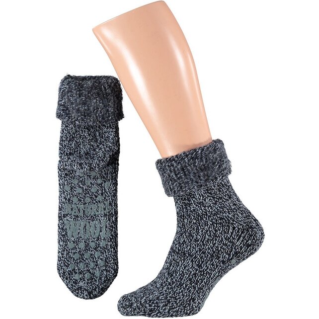 Anti-slip socks - cozy and warm - choose your color: black, blue, beige