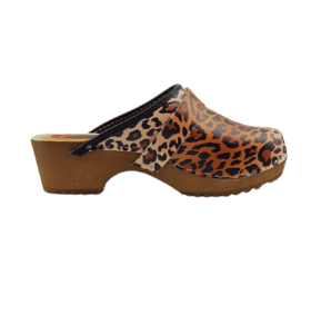 Dina leopard print open