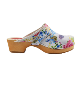 Swedish clogs Flowerparty