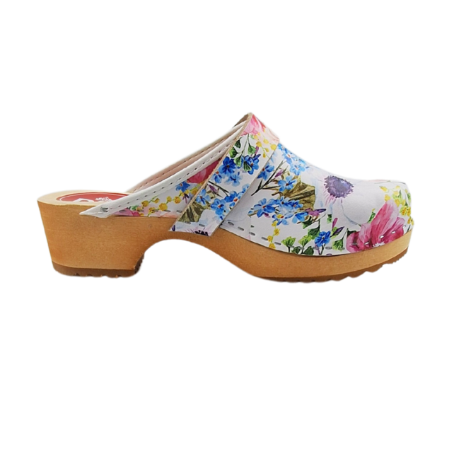 Swedish clogs flowerparty