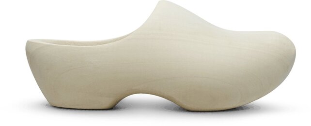Original plain clogs - Wooden shoes made in NL - 100% wood