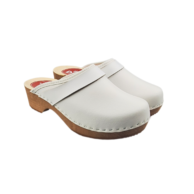 Swedish Clogs white