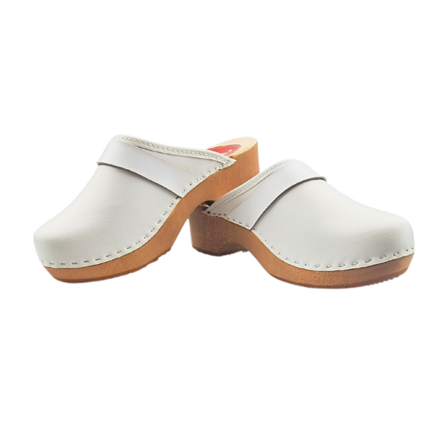 Swedish Clogs white