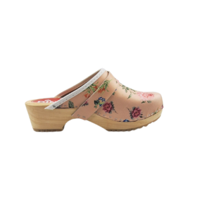 Zweedse klompen - Jardin beige