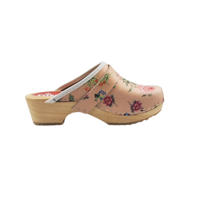 Zweedse klompen - Jardin beige Zweedse klompen - Jardin beige