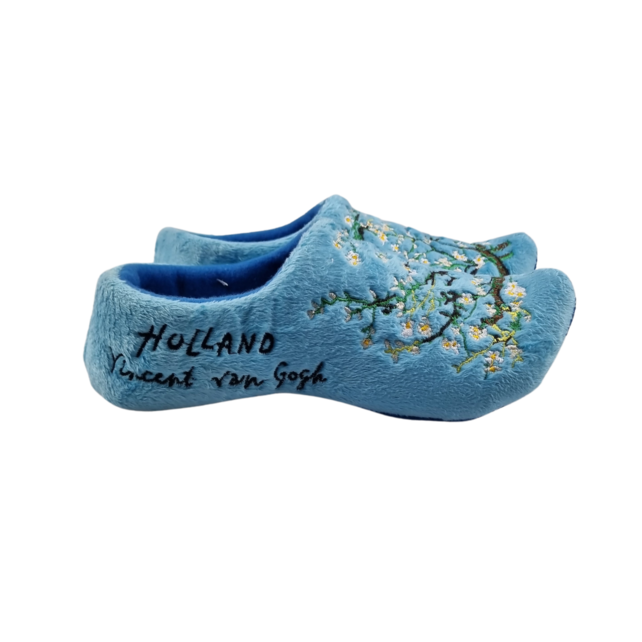 Holland slippers blue van Gogh - Almond Blossom