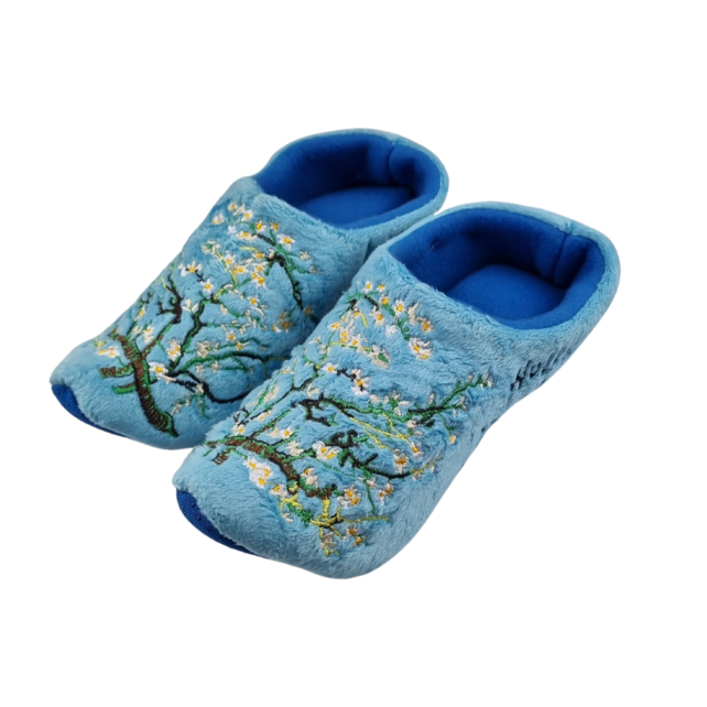 Holland slippers blue van Gogh - Almond Blossom