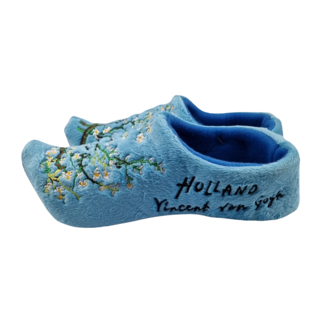 Holland slippers blue van Gogh - Almond Blossom