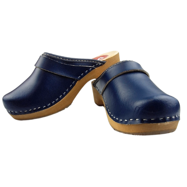 Swedish clogs blue