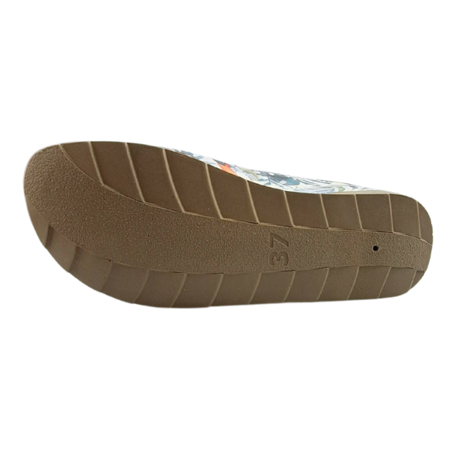 Medical Clogs Tropical Toekan - with buckle