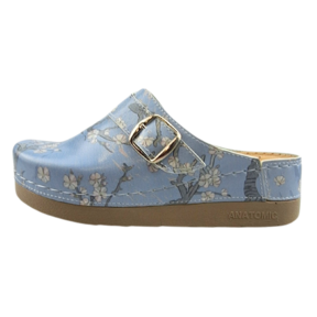 Medical Clogs with  Van Gogh painting Almond blossom