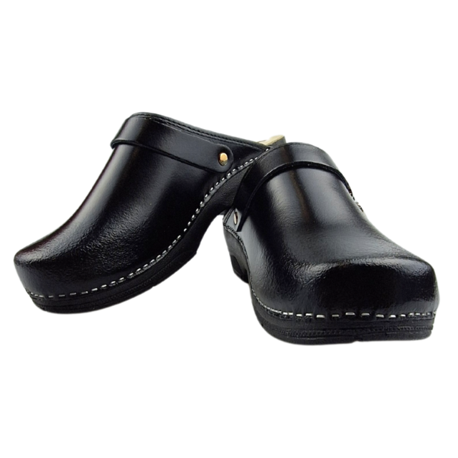 Work clogs - very comfortable - PU clogs - Black - Unisex