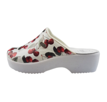 Medical clogs - PU sole - Cherries