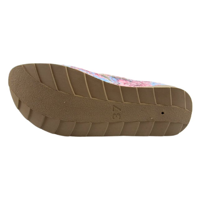 Japanese spring blossom clogs - plastic sole and medical footbed - by Dina