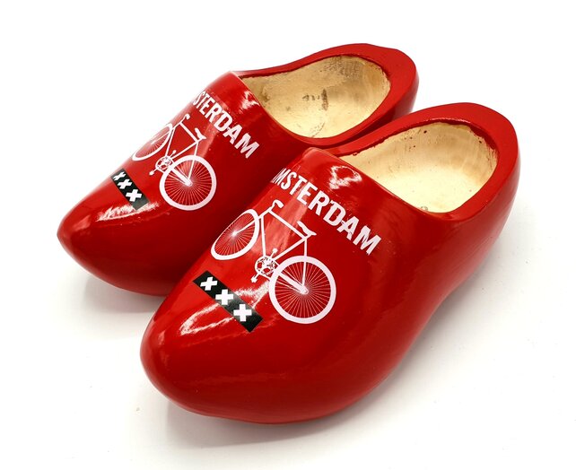 Woodenshoes in RAL color with personal printing