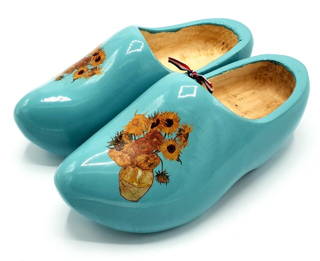 Woodenshoes in RAL color with personal printing