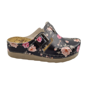 Dina clogs Black Rose