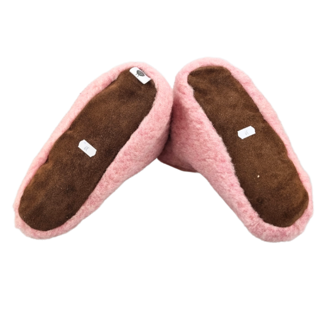 Wool slippers | high model | Pink