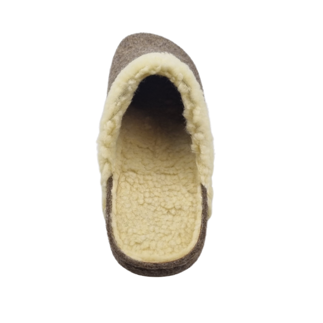 Loafer winter clogs white collar - 36 to 41