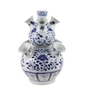 Delft blue vase 39cm high