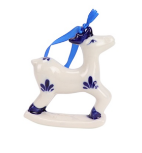 Ornament Delftsblauw - Hobbelpaard