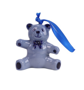 Ornament Delftsblauw - Teddybeer