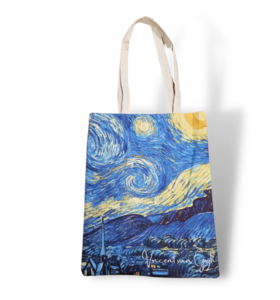 canvas tas Starry Night - Van Gogh 40*30cm