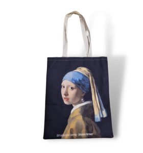 canvas tas Meisje met de parel - Johannes Vermeer 40*30cm