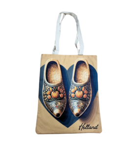 Canvas bag Clogs on heart