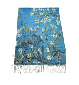 Scarf Almond blossom van Gogh - 180x66cm