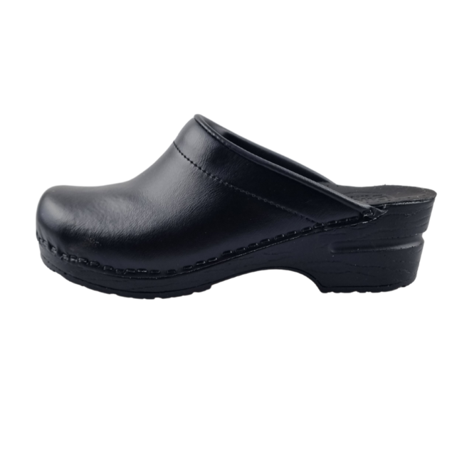 Werkklompen- TRAA - PU klompen - Zwart- Unisex open model