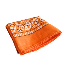 farmers handkerchief (Choose from red, blue, orange or black)