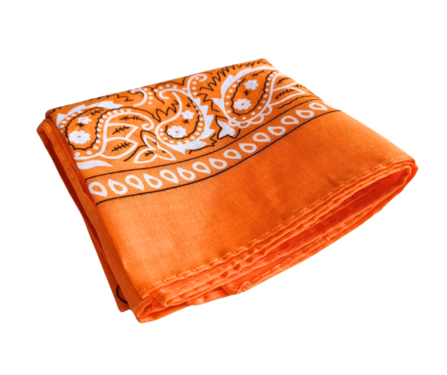 boerenzakdoek (Kies uit rood, blauw, oranje of zwart)