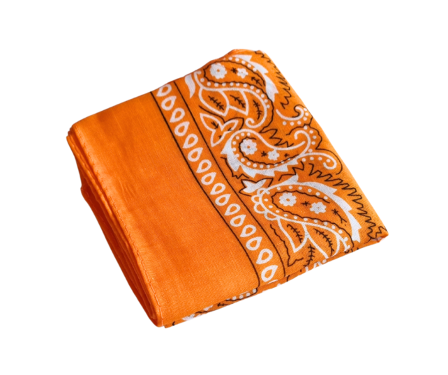 farmers handkerchief (Choose from red, blue, orange or black) farmers handkerchief (Choose from red, blue, orange or black)