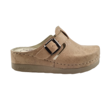 Dina comfort clogs - Beige (adjustable buckle)