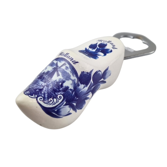 Clog opener Delft blue