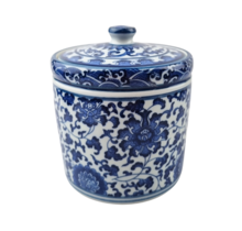 koekjespot Delftsblauw met deksel (15x15x15cm)