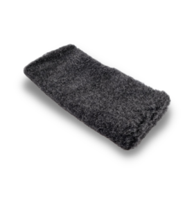 Woolen sleeve antracite