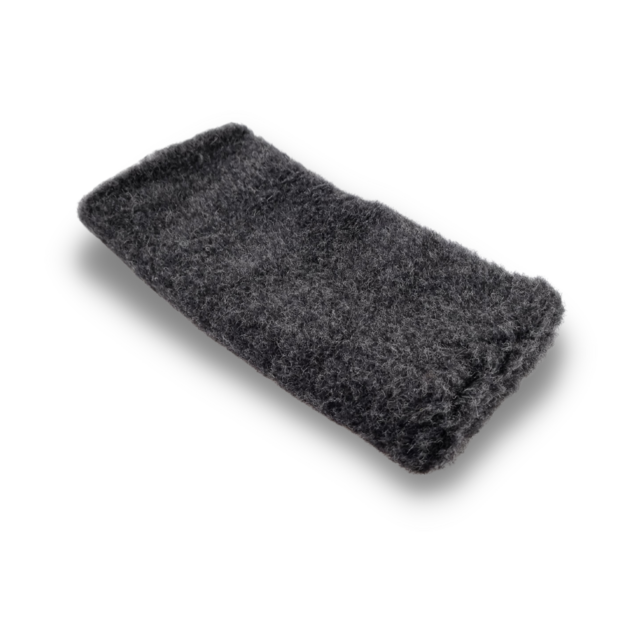 Wollen mof antraciet Wollen mof antraciet