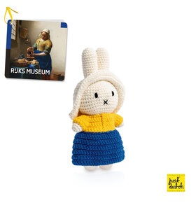 Miffy Milkmaid 20cm - crocheted
