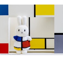 Miffy Mondrian dress 20cm - crocheted