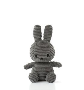 Miffy Corduroy grey - 23cm cuddly toy