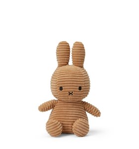 Miffy Corduroy brown - 23cm cuddly toy